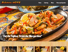 Tablet Screenshot of habanerohots.com
